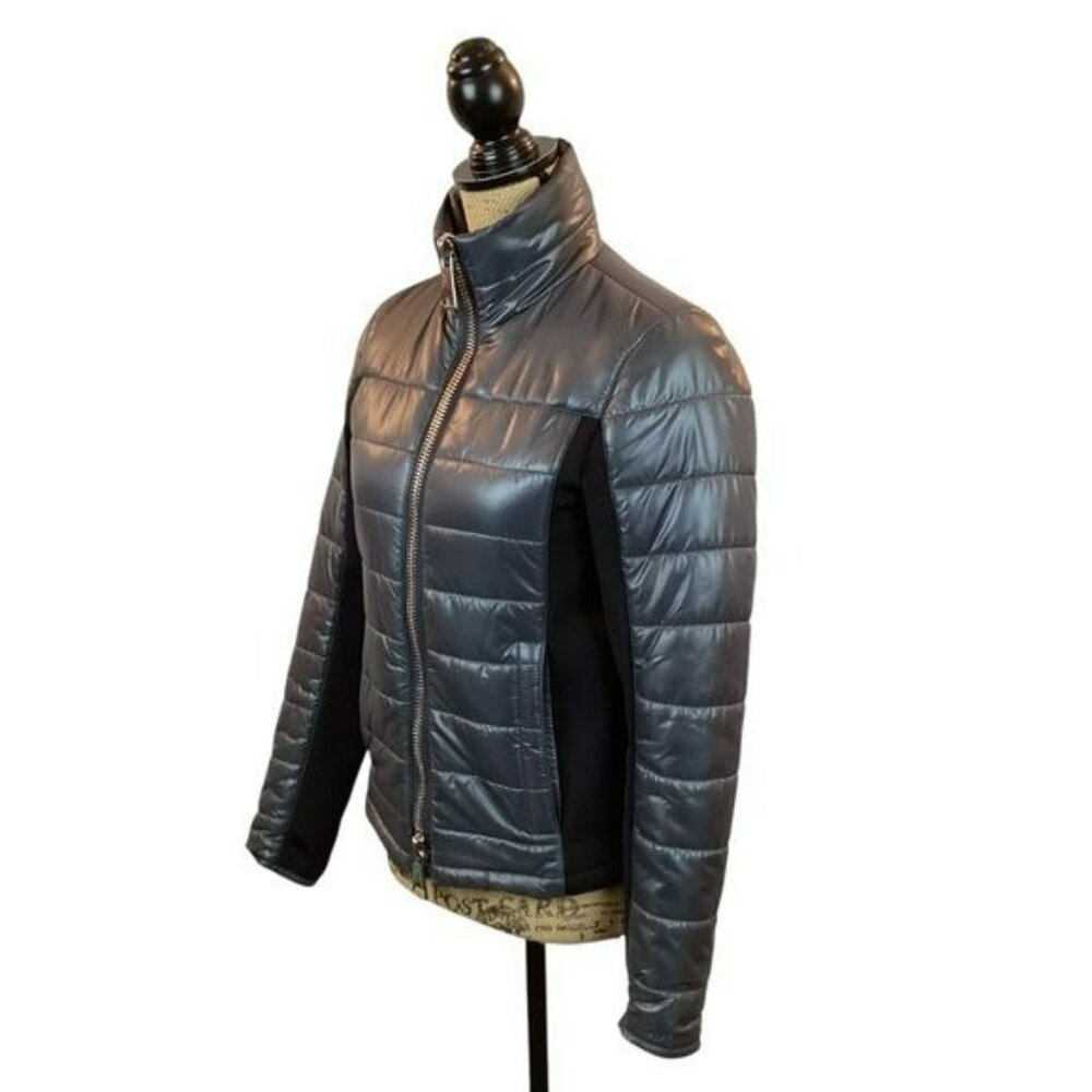 Authier Alta Badia Italian Jacket Womans 40 Primaloft High Neck Zip Closure - Picture 8 of 15